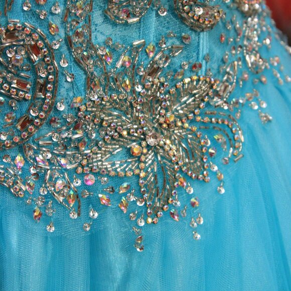 Dress Aqua - Picture 9 of 10